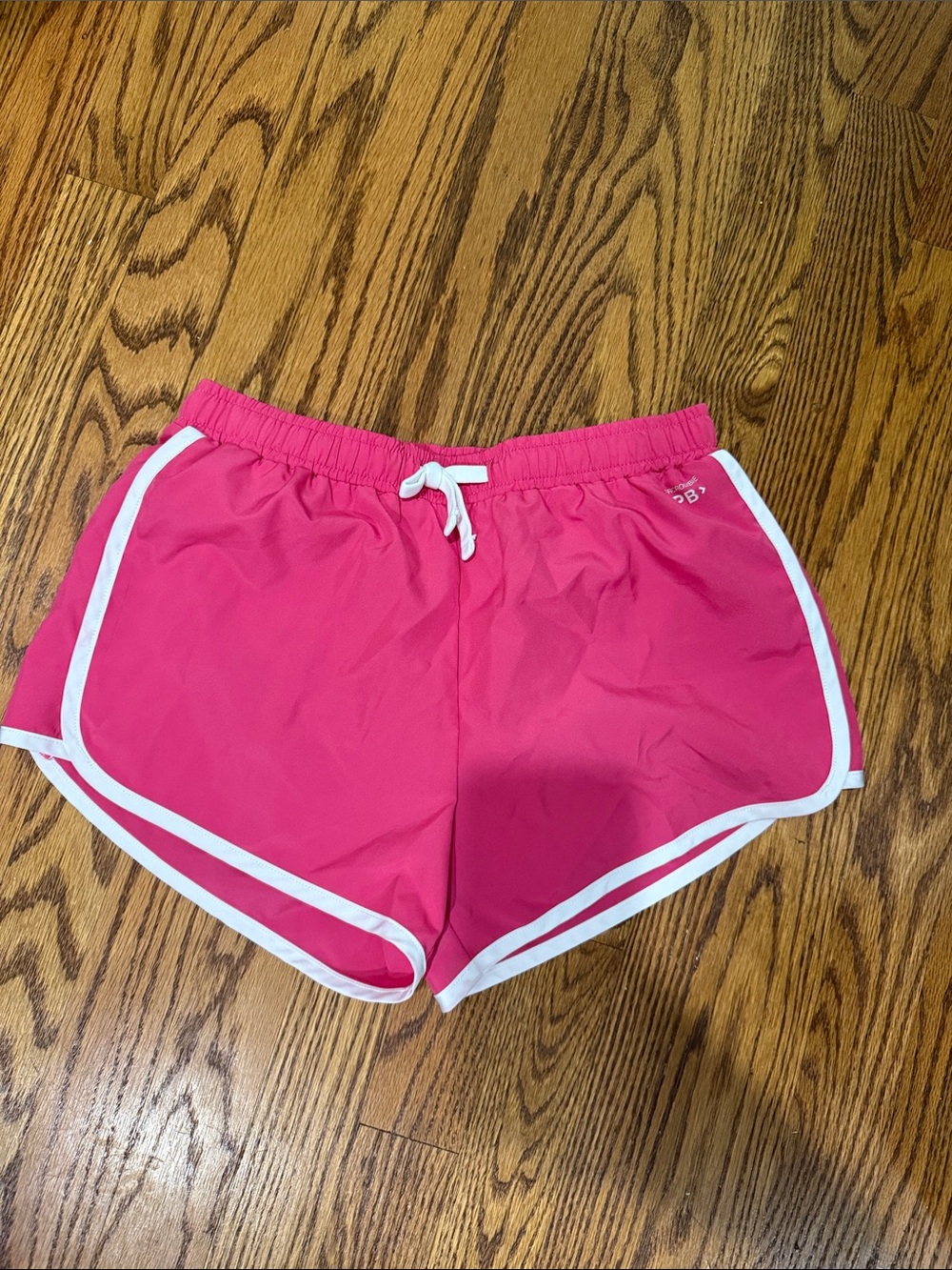 Abercrombie & Fitch ypb Pink Athletic Shorts with White Trim